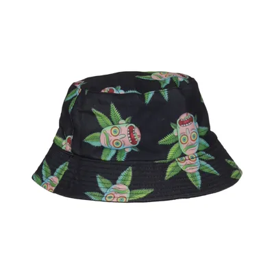 Buckethatt (Svart, Flerfärgad)