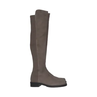 Bottes (Beige) de Stuart Weitzman Cuir