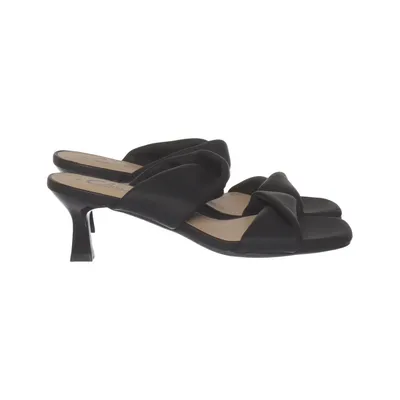 Mules (Black) from Clou Faux leather