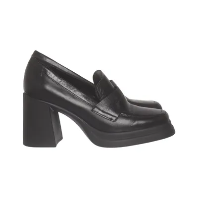 Loafers (Zwart) van K.Cobler Leer