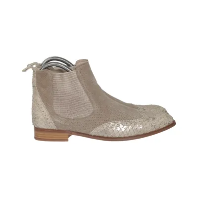 Bottines Chelsea (Beige, Multicolore) de Pertini Cuir