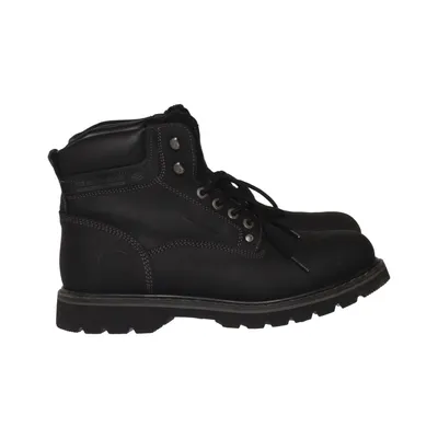 Laced boots (Black) from Dockers by Gerli Leather