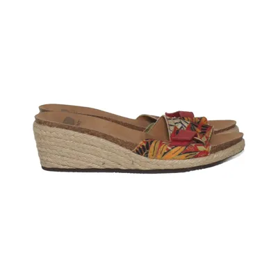 Wedges (Red, Multicolored) from Scholl Bioprint Leather