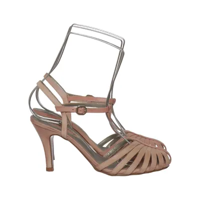 High heel sandals (Pink) from Rules by Mary Leather