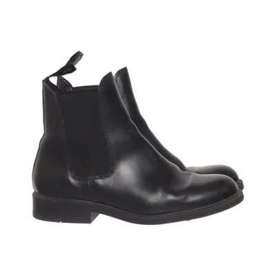 Chelsea Boots (Schwarz) von Hansbo Sport Leder