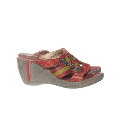 Sleehakken (Rood) van Soft Comfort by Wildflower Leer