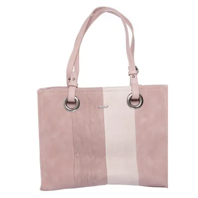 Handväska (Beige, Rosa) från David Jones