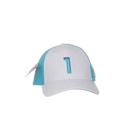 Baseballkasket (Hvid, Turkis) fra Adidas Polyester