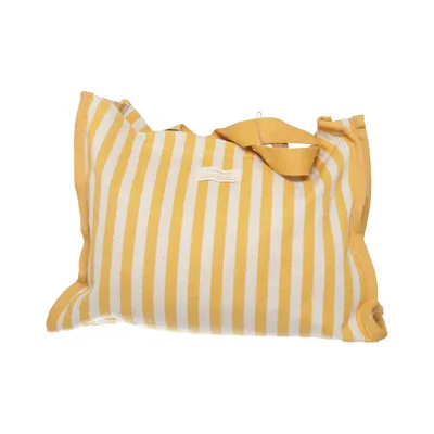 Sac en toile (Jaune, Blanc) de Clarins Coton