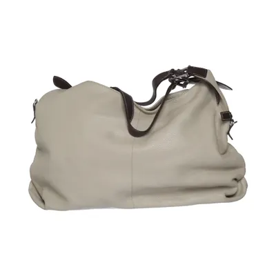 Handväska (Beige, Brun) från vera pelle Skinn