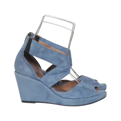Wedges (Blue) from Nude