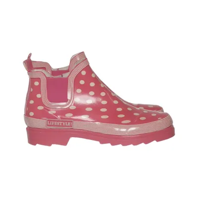 Low rubber boots (Pink, White) from Beck