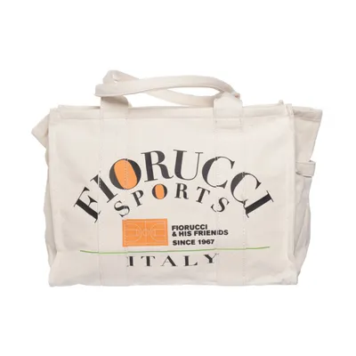 Tygpåse (Beige, Svart, Orange) från Fiorucci Bomull