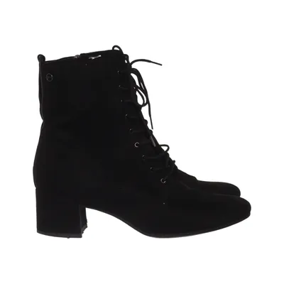 Schnürstiefel (Lite smala, men snörning som kan regleras. Ca 7 cm klack.) von Tamaris Leder, Wildleder