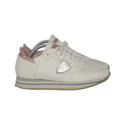 Sneakers (Wit, Roze, Zilver) van Philippe Model