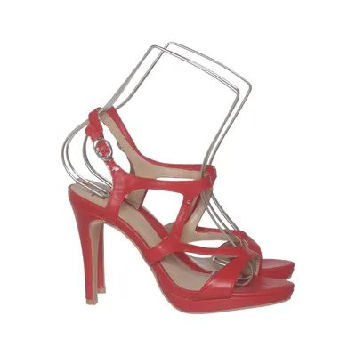 Sandales à talons hauts (Rouge) de A7
