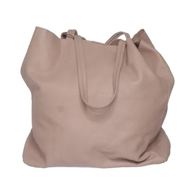 Håndtaske (Beige) fra Rizzo Læder, Polyester