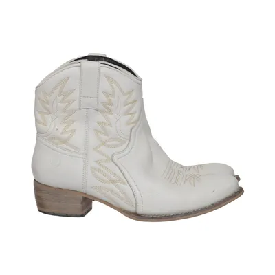 Cowboy boots (White) from Post Xchange Leather