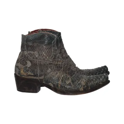 Ankle boots (Gray) from Ghost Leather