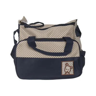 Diaper bag (Blue, Beige)
