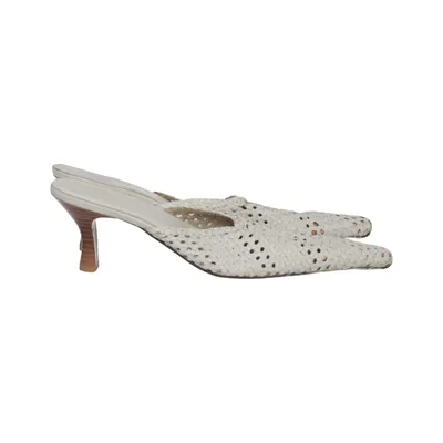 Mules (White) from Rebecca Minkoff Leather