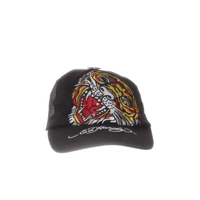 Trucker cap (Sort, Flerfarvet) fra Ed Hardy Bomuld, Polyester