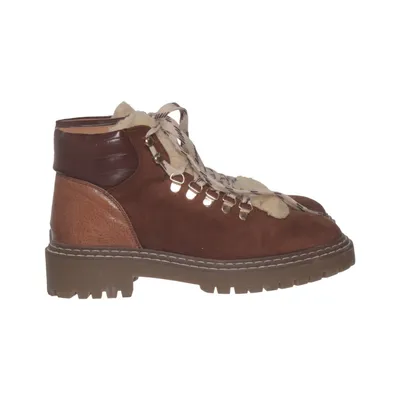 Laced boots (Brown) from ONLY