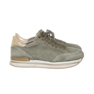 Sneakers (Green, Multicolored) from Hogan Suede