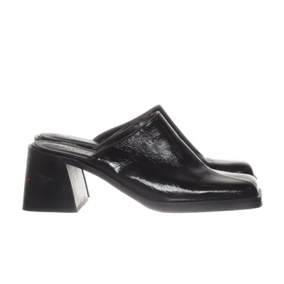 Mules (Black) from Feners Leather