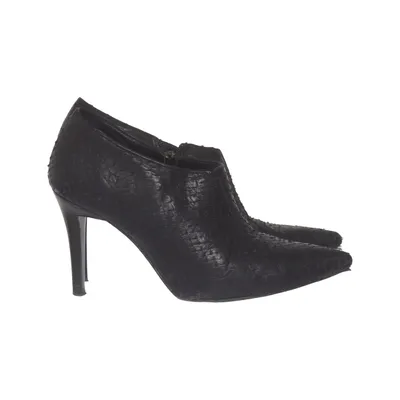 Bottes à talons (Noir) de A Pair Cuir