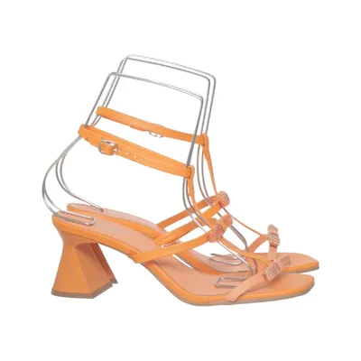 High heel sandals (Orange) from Moony Mood