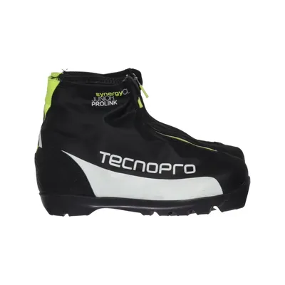 Cross-country ski boots (Black, White, Yellow) from Tecnopro