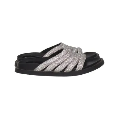 Sandals (Black, Silver) from Pepper