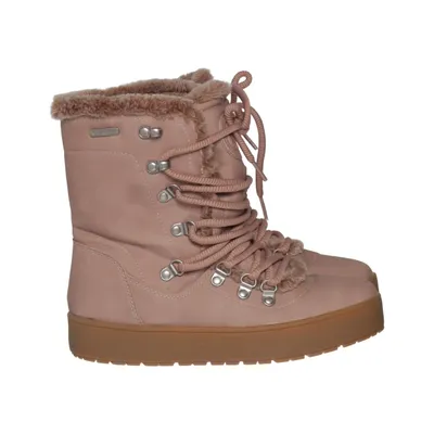 Bottes à lacets (Rose, Marron) de Linear of Sweden