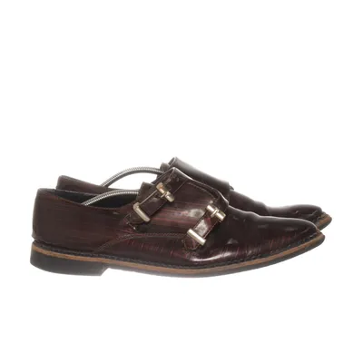 Gespschoenen (Rood) van Miista Leer