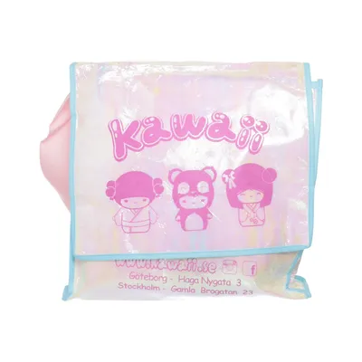 Skuldertaske (JAPAN MANGA ANIME LOLITA GLITTER BARBIE ROSA HOLOGRAM ) fra Kawaii