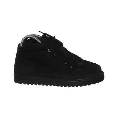 Laced boots (Black) from Ecco Leather