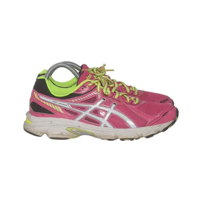 Running shoes (Pink, Yellow, Multicolored) from Asics Leather