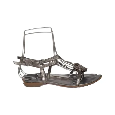 Sandals (Silver) from Fonnesberg Leather