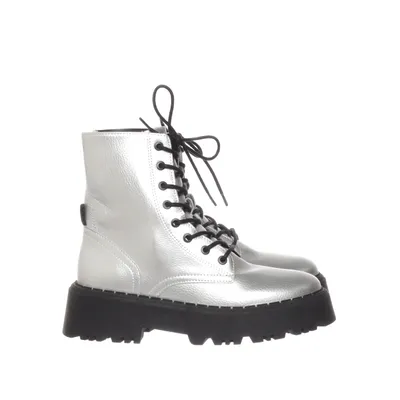 Veterlaarzen (Zilver) van Zara