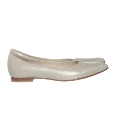 Ballerinaskor (Silverfärgad) från Heelow Skinn