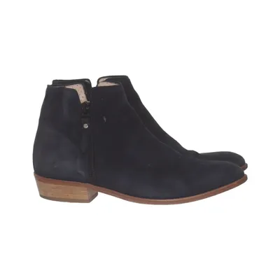 Bottines (Bleu) de Pertini Cuir