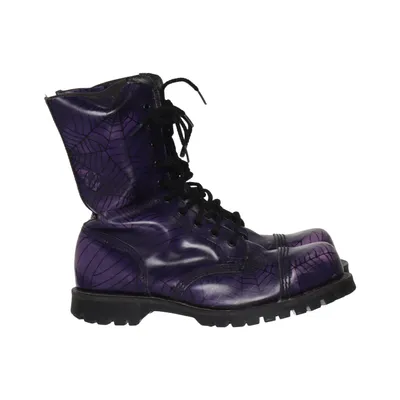 Laced boots (Purple, Black) from Underground Leather