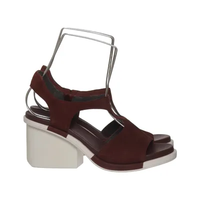 High heel sandals (Brown) from Camper Polyurethane