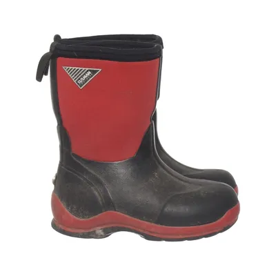 Gummistövlar (Svart, Röd) från Sulman Footwear