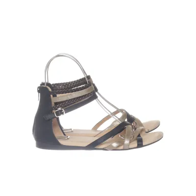 Sandaler (Svart, Guldfärgad) från Friboo