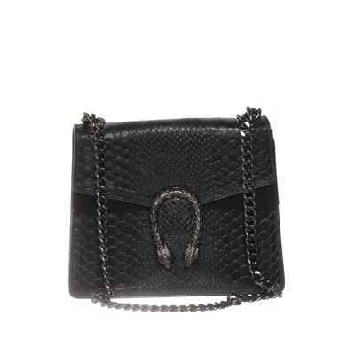 Axelremsväska (Svart) från Vero Rettile