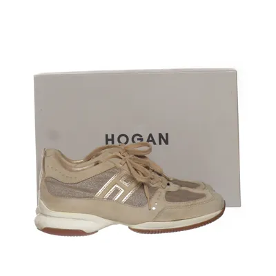 Sneakers (Sneakers, supersofte Gummisohle, Made in Italy, Originalkarton) från Hogan Skinn, Mocka