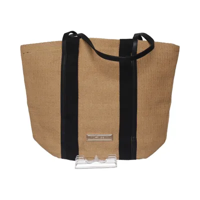 Strandtaske (Beige, Sort) fra Intimissimi Bomuld, Polyester