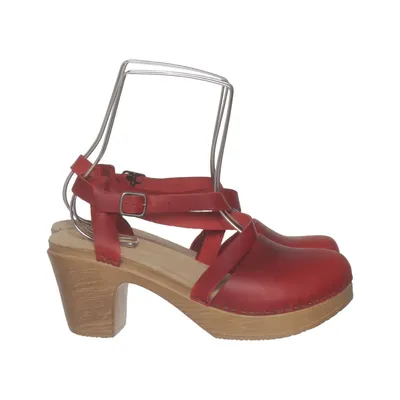 Sabots (Rouge) de Calou Cuir